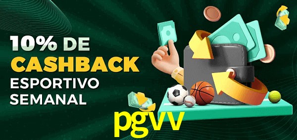 10% de bônus de cashback na pgvv